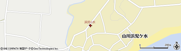 鹿児島県指宿市山川浜児ケ水340周辺の地図