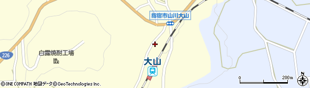 鹿児島県指宿市山川大山7周辺の地図