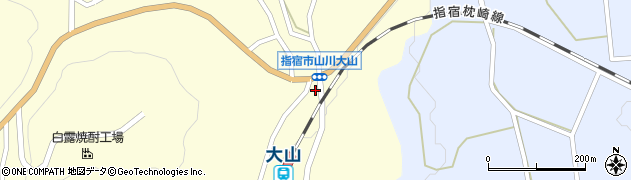 鹿児島県指宿市山川大山2392周辺の地図