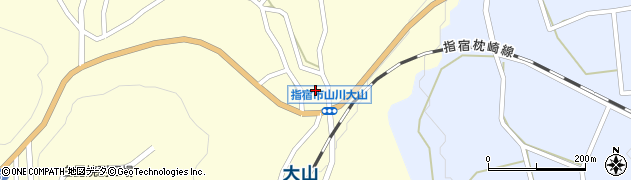 鹿児島県指宿市山川大山3590周辺の地図