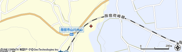 鹿児島県指宿市山川大山3096周辺の地図