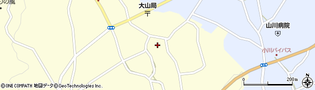 鹿児島県指宿市山川大山3262周辺の地図