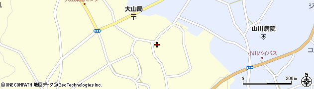 鹿児島県指宿市山川大山3002周辺の地図