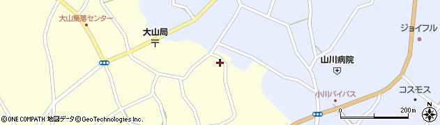 鹿児島県指宿市山川大山2993周辺の地図