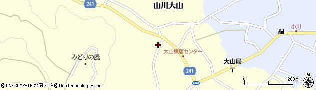 鹿児島県指宿市山川大山3421周辺の地図