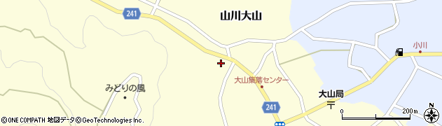 鹿児島県指宿市山川大山3416周辺の地図