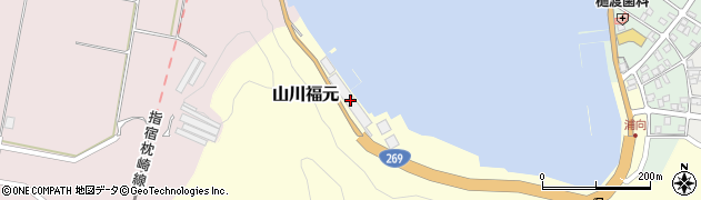 鹿児島県指宿市山川福元7446周辺の地図