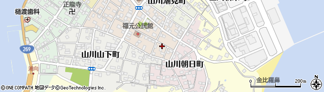 鹿児島県指宿市山川新生町110周辺の地図
