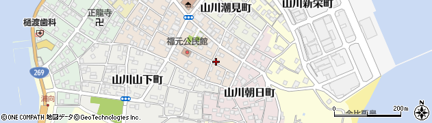 鹿児島県指宿市山川新生町106周辺の地図