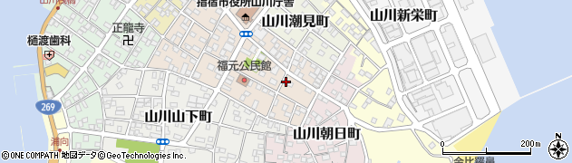 鹿児島県指宿市山川新生町104周辺の地図