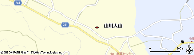 鹿児島県指宿市山川大山3371周辺の地図