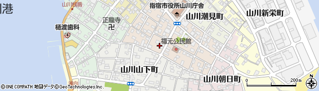鹿児島県指宿市山川新生町52周辺の地図