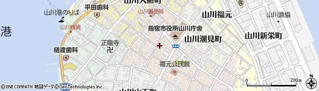 鹿児島県指宿市山川新生町38周辺の地図