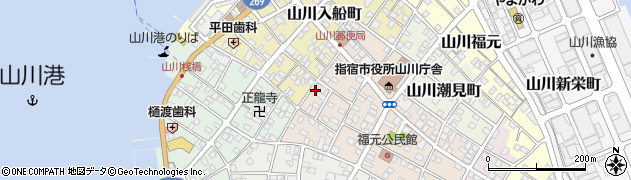 鹿児島県指宿市山川新生町22周辺の地図