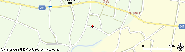 鹿児島県指宿市山川利永437周辺の地図