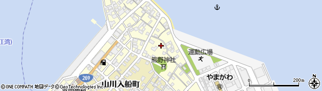 鹿児島県指宿市山川福元6128周辺の地図