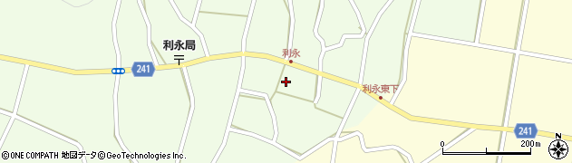 鹿児島県指宿市山川利永470周辺の地図