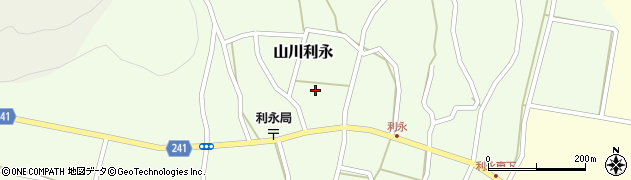 鹿児島県指宿市山川利永409周辺の地図