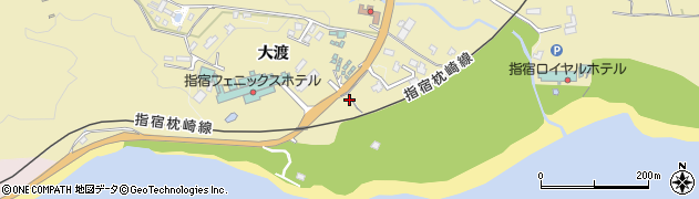 鹿児島県指宿市大渡4307周辺の地図