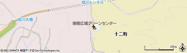 指宿　広域クリーンセンター周辺の地図