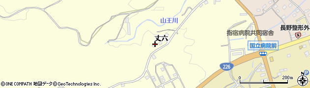 鹿児島県指宿市丈六4818周辺の地図