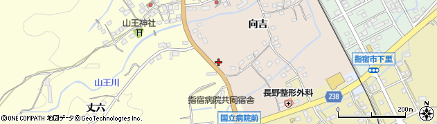 鹿児島県指宿市向吉3543周辺の地図