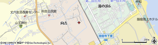 鹿児島県指宿市向吉3597周辺の地図