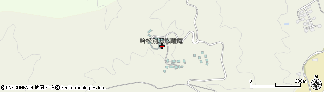 鹿児島県指宿市高之原湯周辺の地図