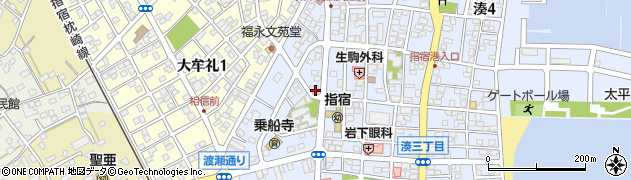 松山時計店周辺の地図