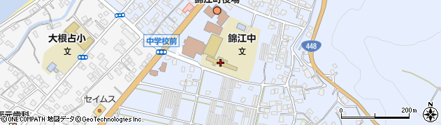 錦江町立錦江中学校周辺の地図