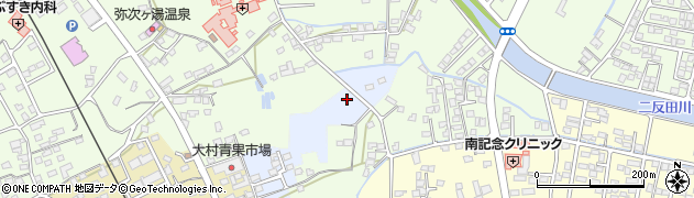 鹿児島県指宿市湯之里周辺の地図