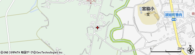 鹿児島県南九州市頴娃町御領2539周辺の地図