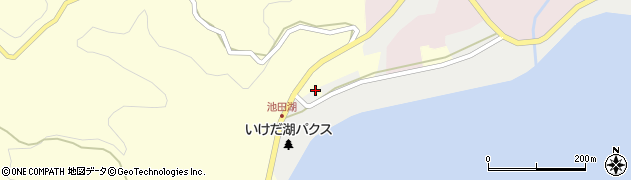鹿児島県指宿市中浜3604周辺の地図