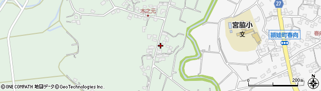 鹿児島県南九州市頴娃町御領2541周辺の地図