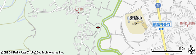 鹿児島県南九州市頴娃町御領2534周辺の地図