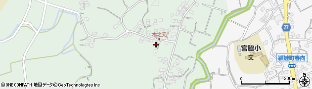 鹿児島県南九州市頴娃町御領2892周辺の地図
