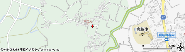 鹿児島県南九州市頴娃町御領2889周辺の地図