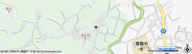 鹿児島県南九州市頴娃町御領2842周辺の地図