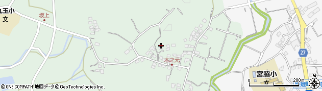 鹿児島県南九州市頴娃町御領2858周辺の地図