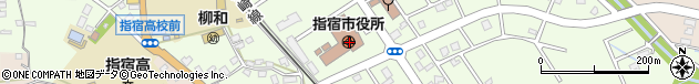 鹿児島県指宿市周辺の地図