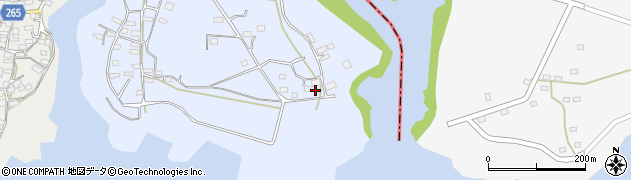 鹿児島県枕崎市白沢東町456周辺の地図