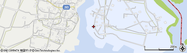 鹿児島県枕崎市白沢東町325周辺の地図