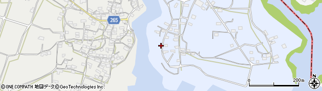 鹿児島県枕崎市白沢東町323周辺の地図