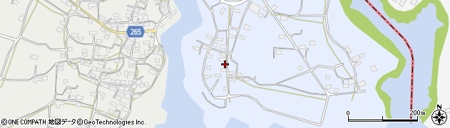 鹿児島県枕崎市白沢東町335周辺の地図