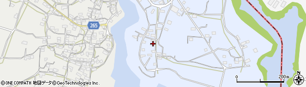 鹿児島県枕崎市白沢東町336周辺の地図