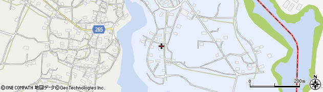 鹿児島県枕崎市白沢東町341周辺の地図