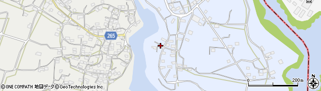 鹿児島県枕崎市白沢東町318周辺の地図