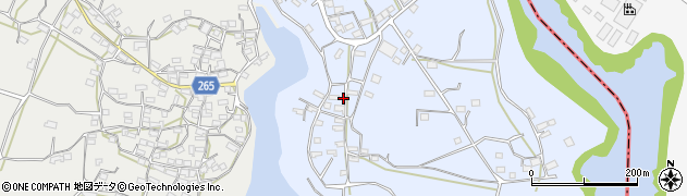 鹿児島県枕崎市白沢東町346周辺の地図