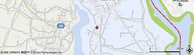 鹿児島県枕崎市白沢東町345周辺の地図
