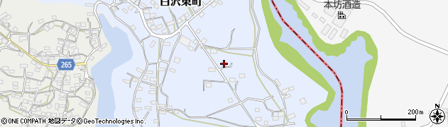 鹿児島県枕崎市白沢東町500周辺の地図
